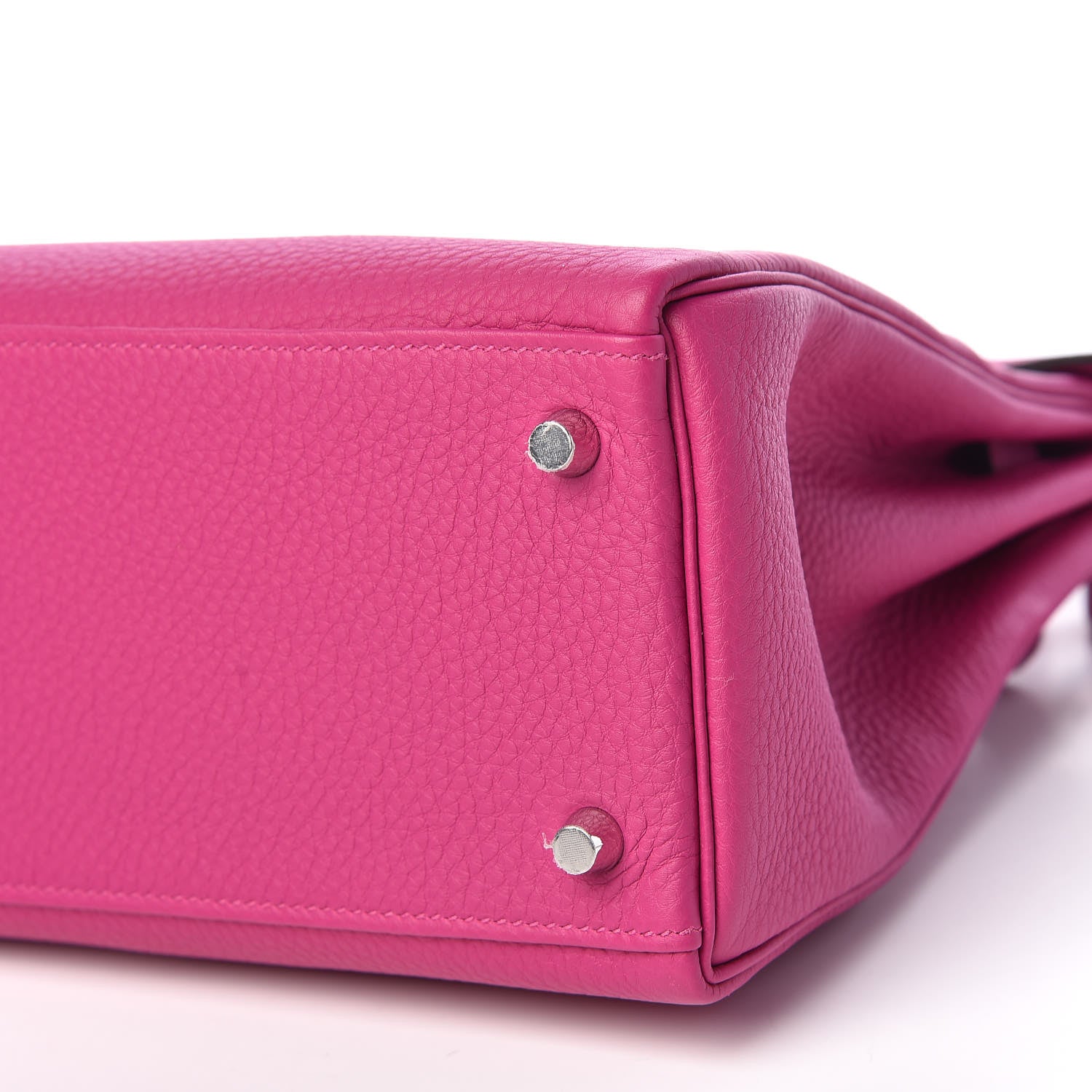 Hermes Togo Kelly Retourne 28 Rose Pourpre 7 of 12
