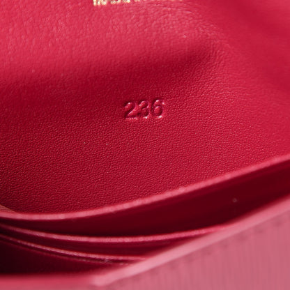 Prada Vitello Move Envelope Wallet Ibisco 7 of 9