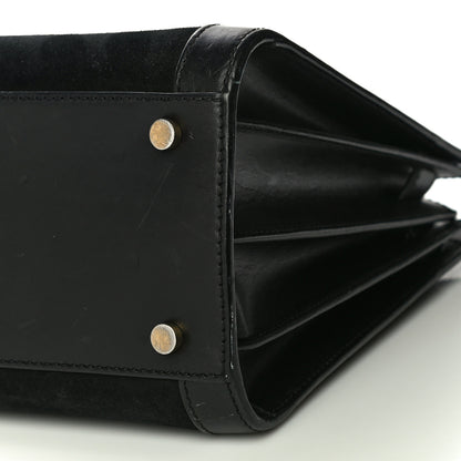 Saint Laurent Suede Calfskin Small Sac De Jour Black 11 of 11