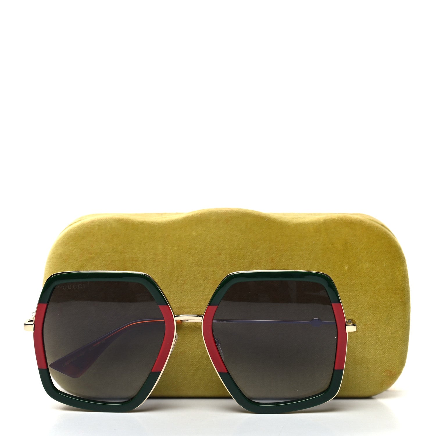 GUCCI グッチ スクエア サングラス GG0106S スクエア サングラス ・ブラック | GUCCI公式