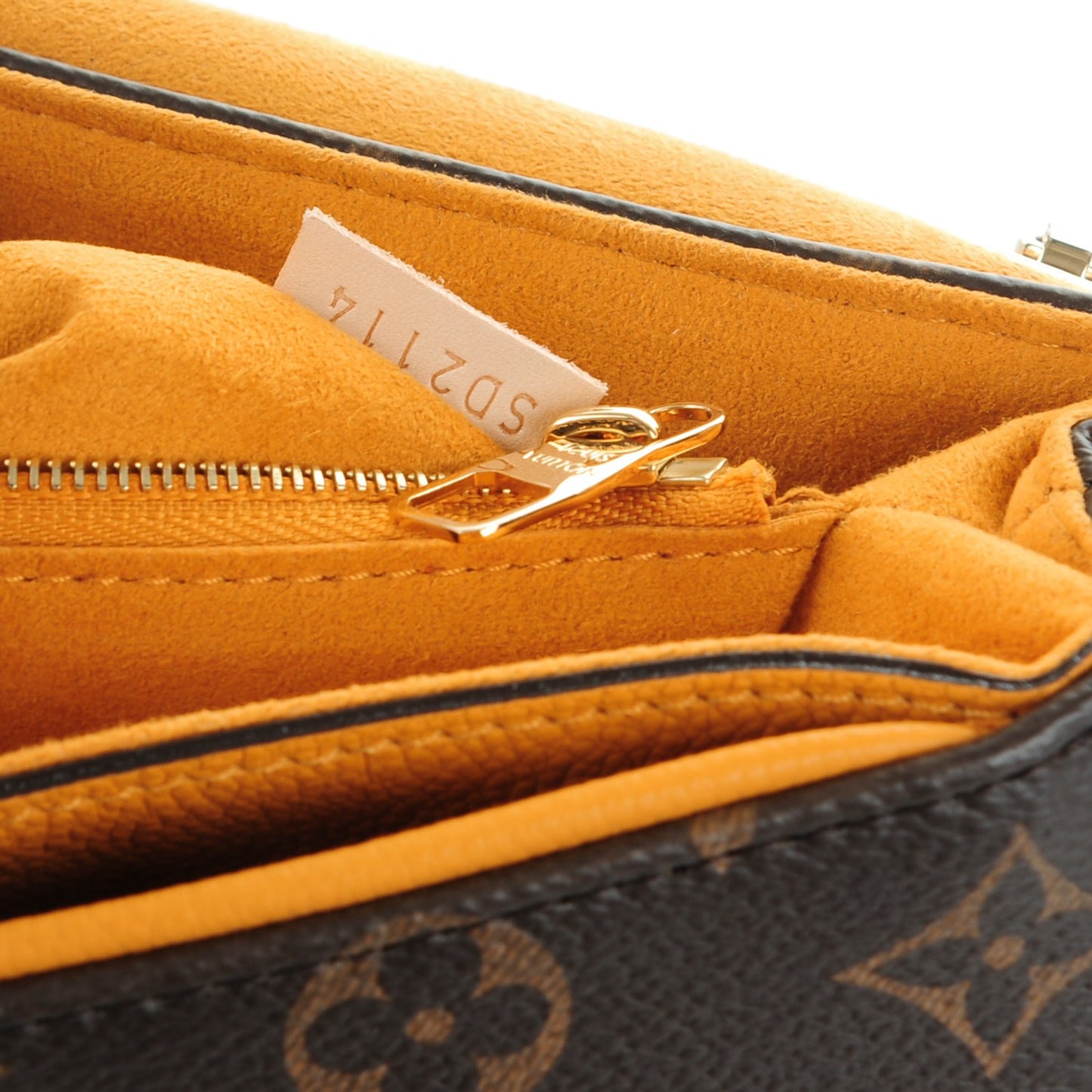 Monogram Pallas Chain Safran