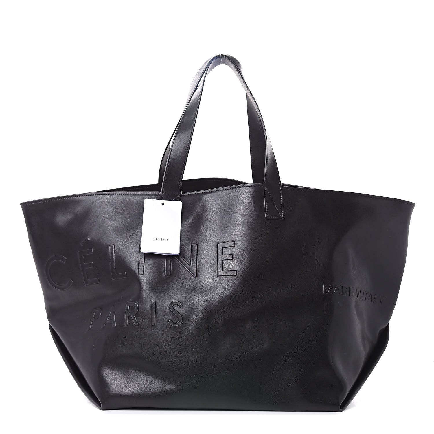 Celine Calfskin Medium Made In Tote Black 3 of 14