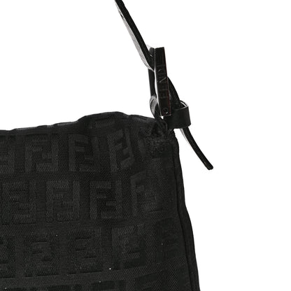 Fendi Zucchino Baguette Black 15 of 17