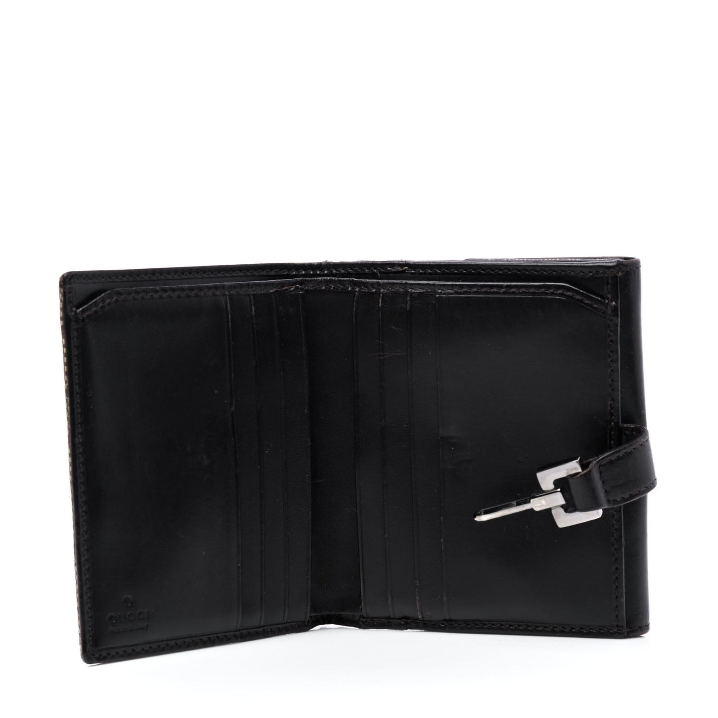 Monogram Web Jackie French Wallet Brown