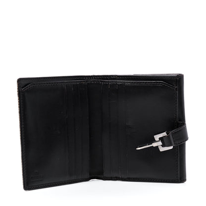 Gucci Monogram Web Jackie French Wallet Brown 3 of 6