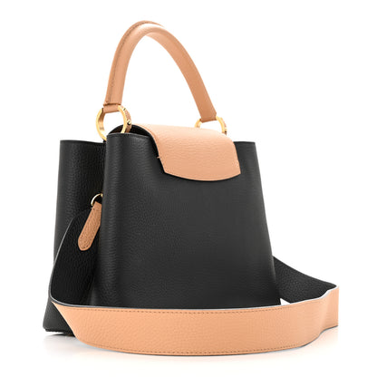 Louis Vuitton Taurillon Capucines PM Black Arizona 3 of 11