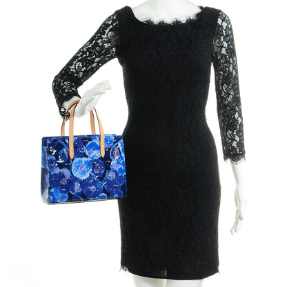 Louis Vuitton Vernis Ikat Catalina BB Grand Blue 2 of 7