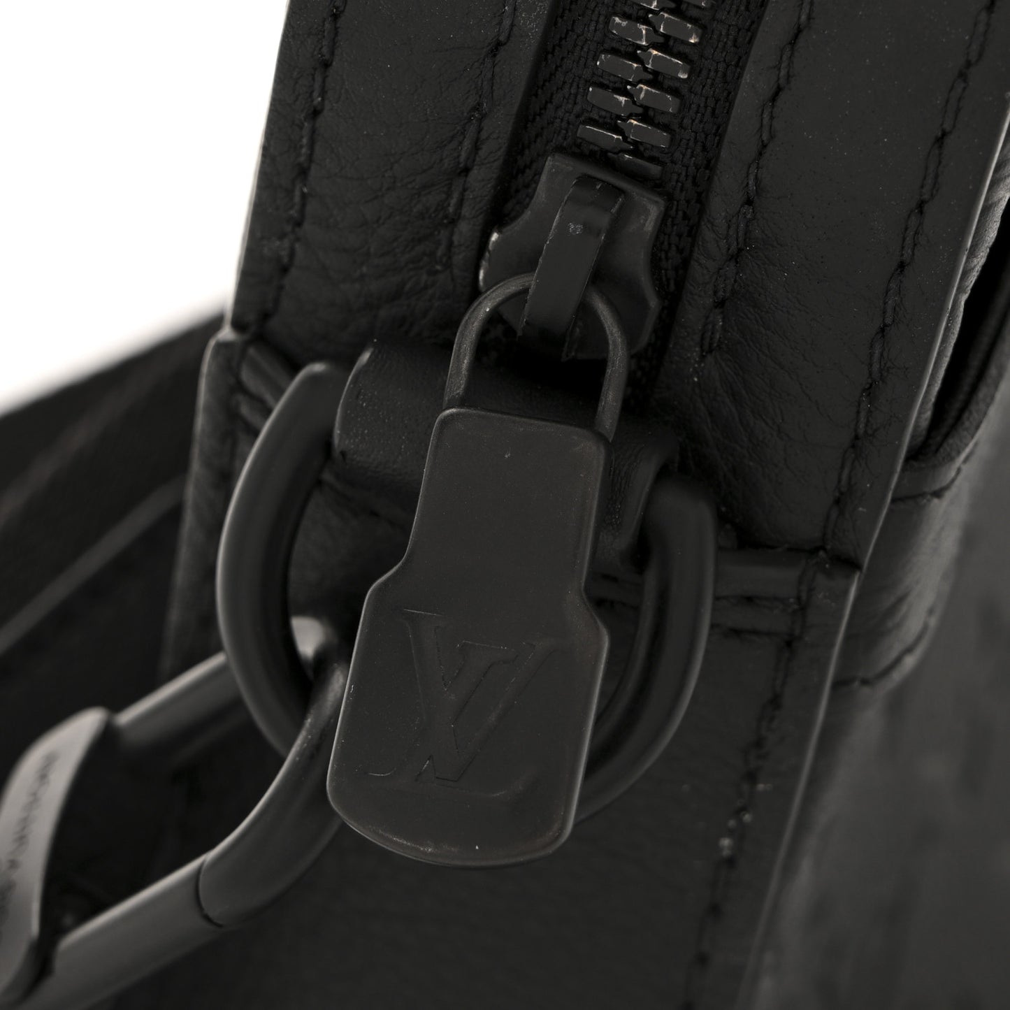 Calfskin Monogram Shadow Trio Messenger Black