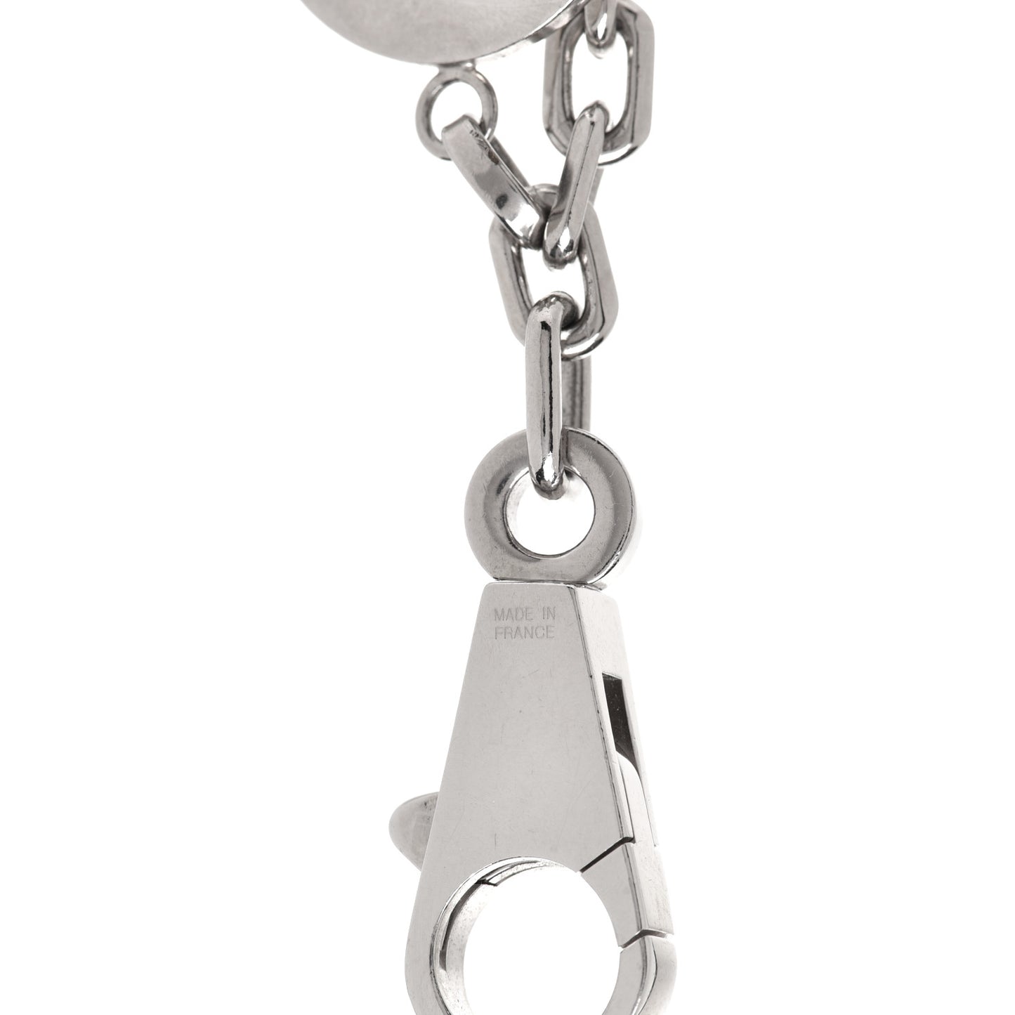Palladium Breloque Bag Charm Silver