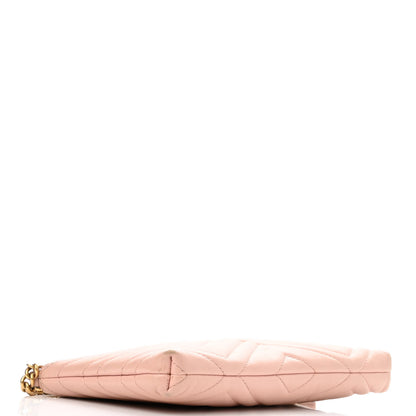 Gucci Calfskin Matelasse Mini GG Marmont Chain Bag Perfect Pink 3 of 14