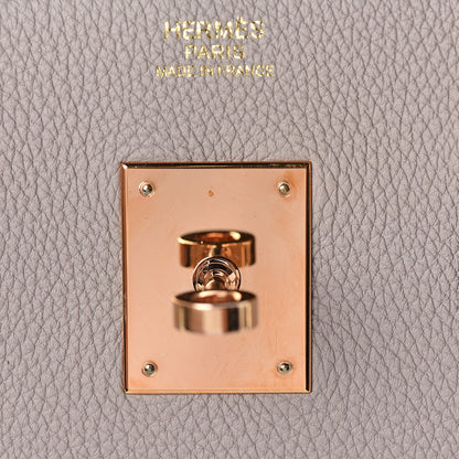 Hermes Togo Birkin 30 Gris Tourterelle 10 of 34