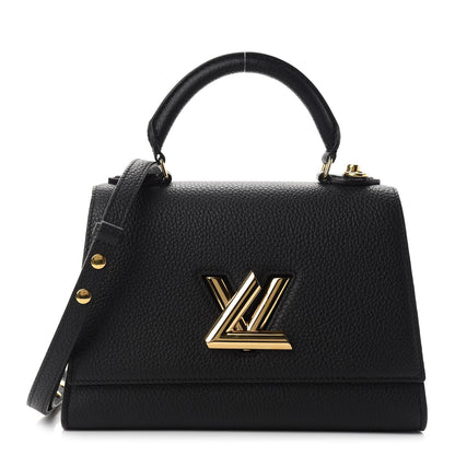 Louis Vuitton Taurillon Twist One Handle PM Black 1 of 8