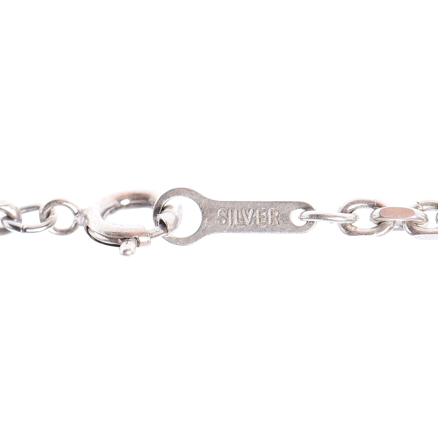 Gucci Sterling Silver Dog Tag Necklace 6 of 7