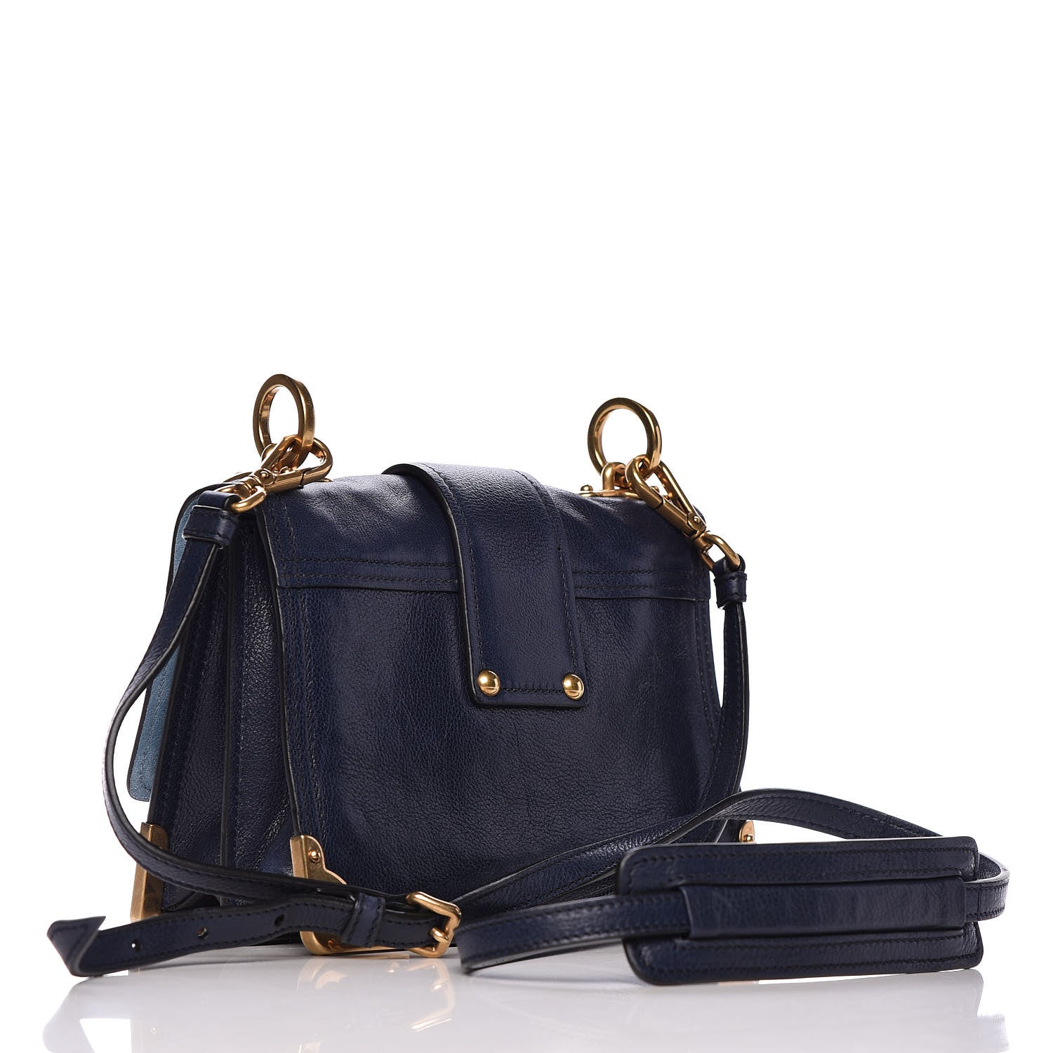 Prada Glace Calf Soft Cahier Bag Baltico Astrale 3 of 13