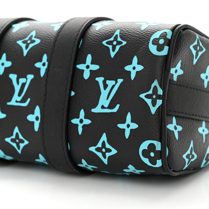 Louis Vuitton Monogram Playground Keepall Bandouliere 25 Black 9 of 10