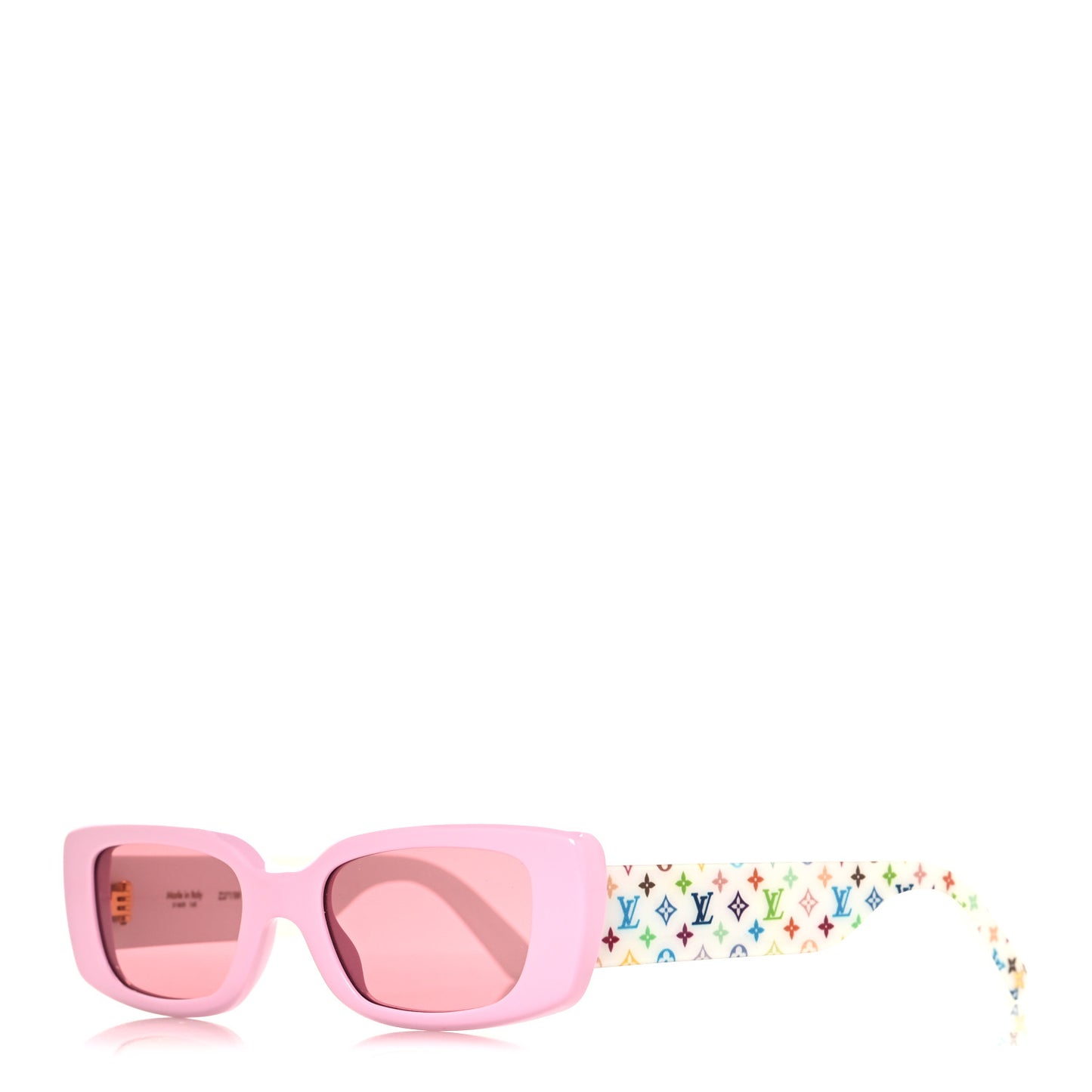 LV X TM Acetate Monogram Multicolor Sunglasses Z2711W Pink