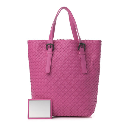 Bottega Veneta Nappa Intrecciato Tote Pink 1 of 10