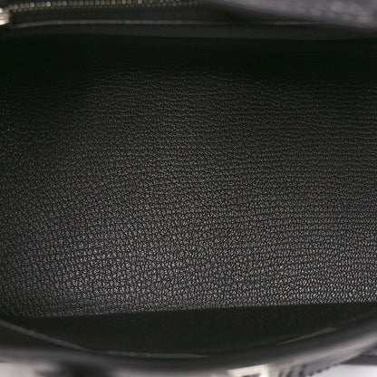 Hermes Veau Volupto Rock Birkin 25 Black 5 of 11