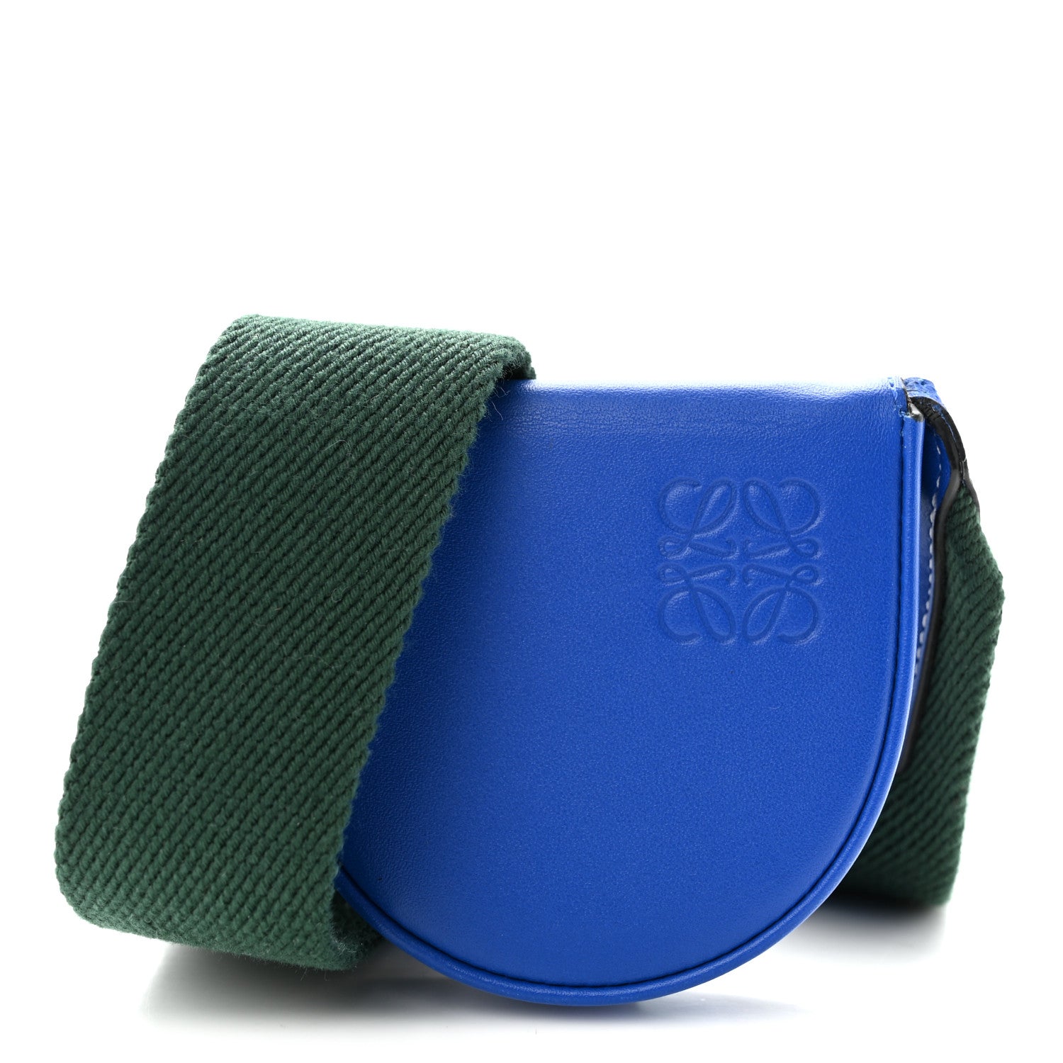 Loewe Smooth Calfskin Mini Heel Crossbody Bag  Electric Blue Green 8 of 10
