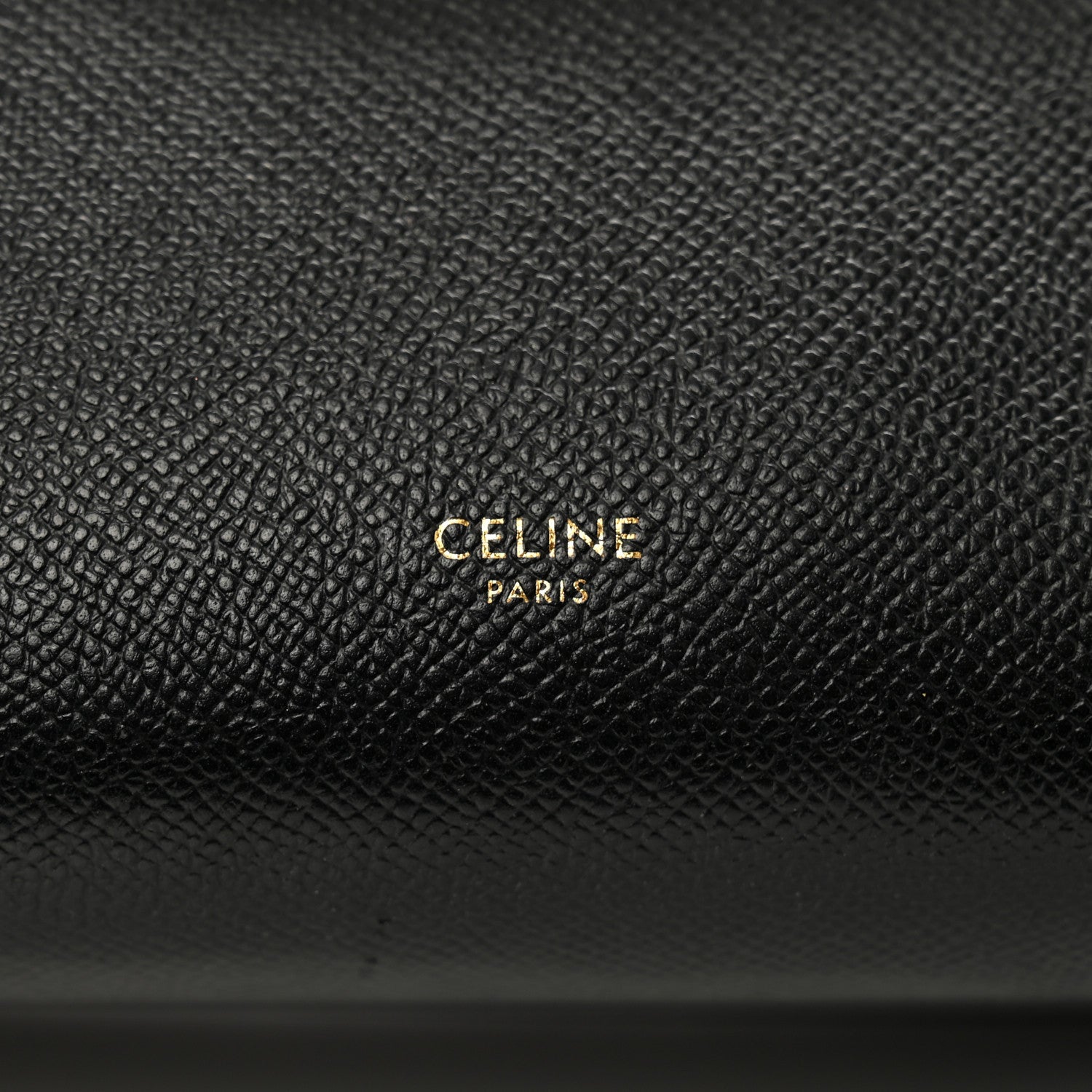 Celine Grained Calfskin Micro Belt Bag Black 7 of 10