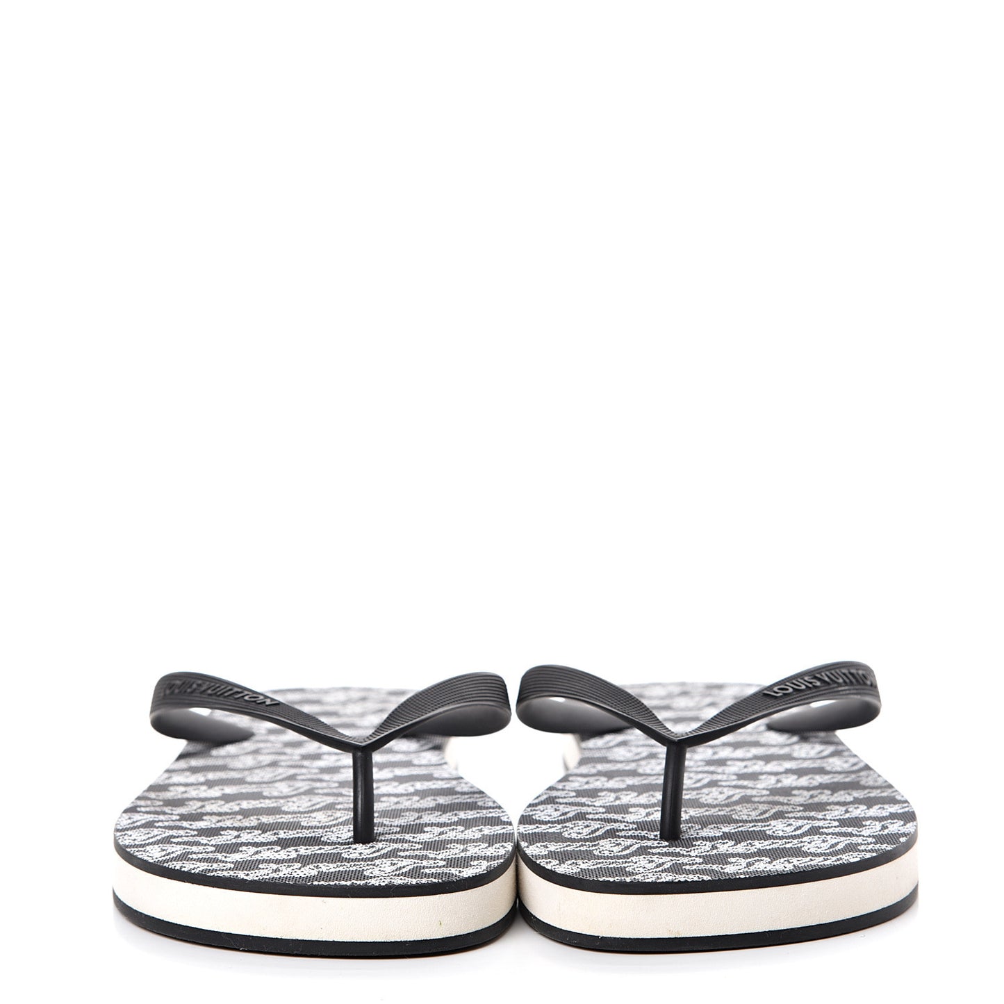 Rubber Mens Molitor Thong Sandals 8 Black