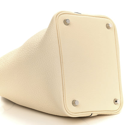 Hermes Taurillon Clemence Picotin Lock 18 PM Nata 9 of 11