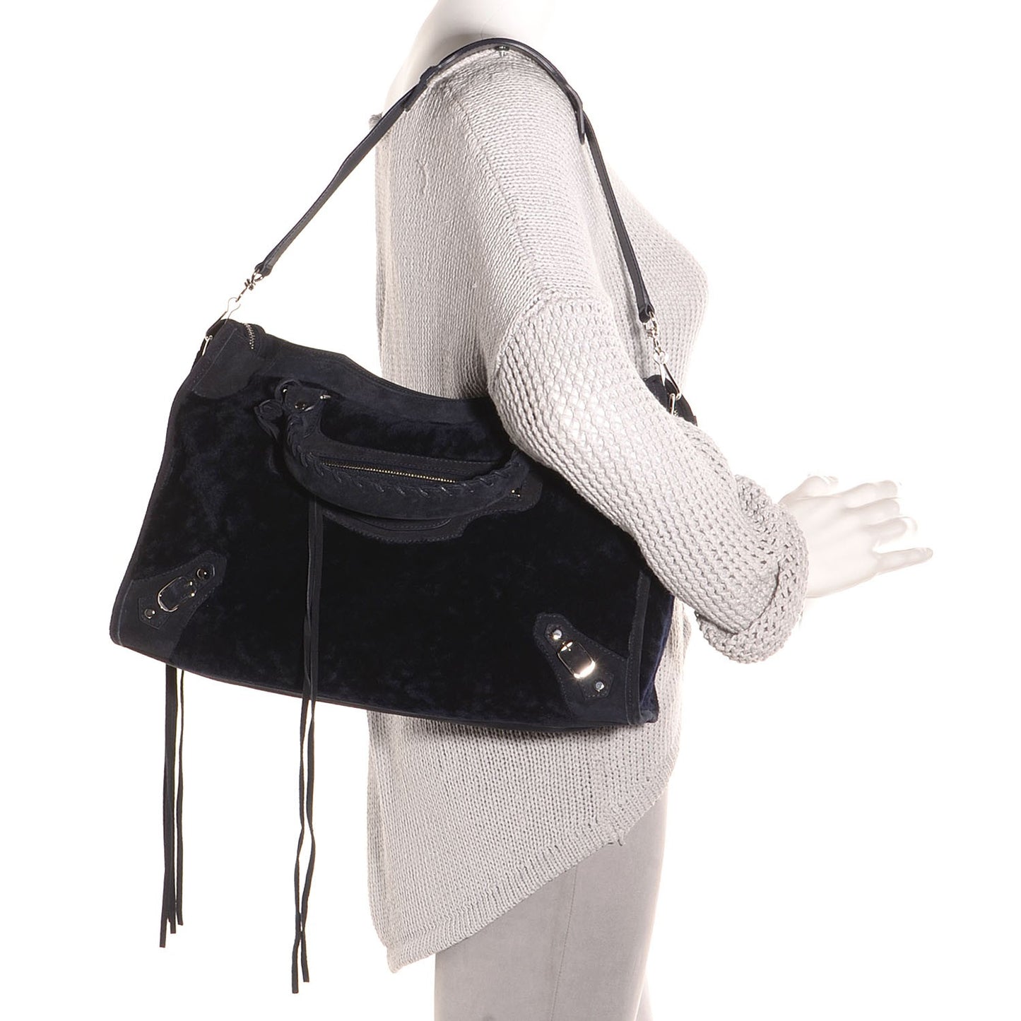 Shearling Classic Hardware City Black