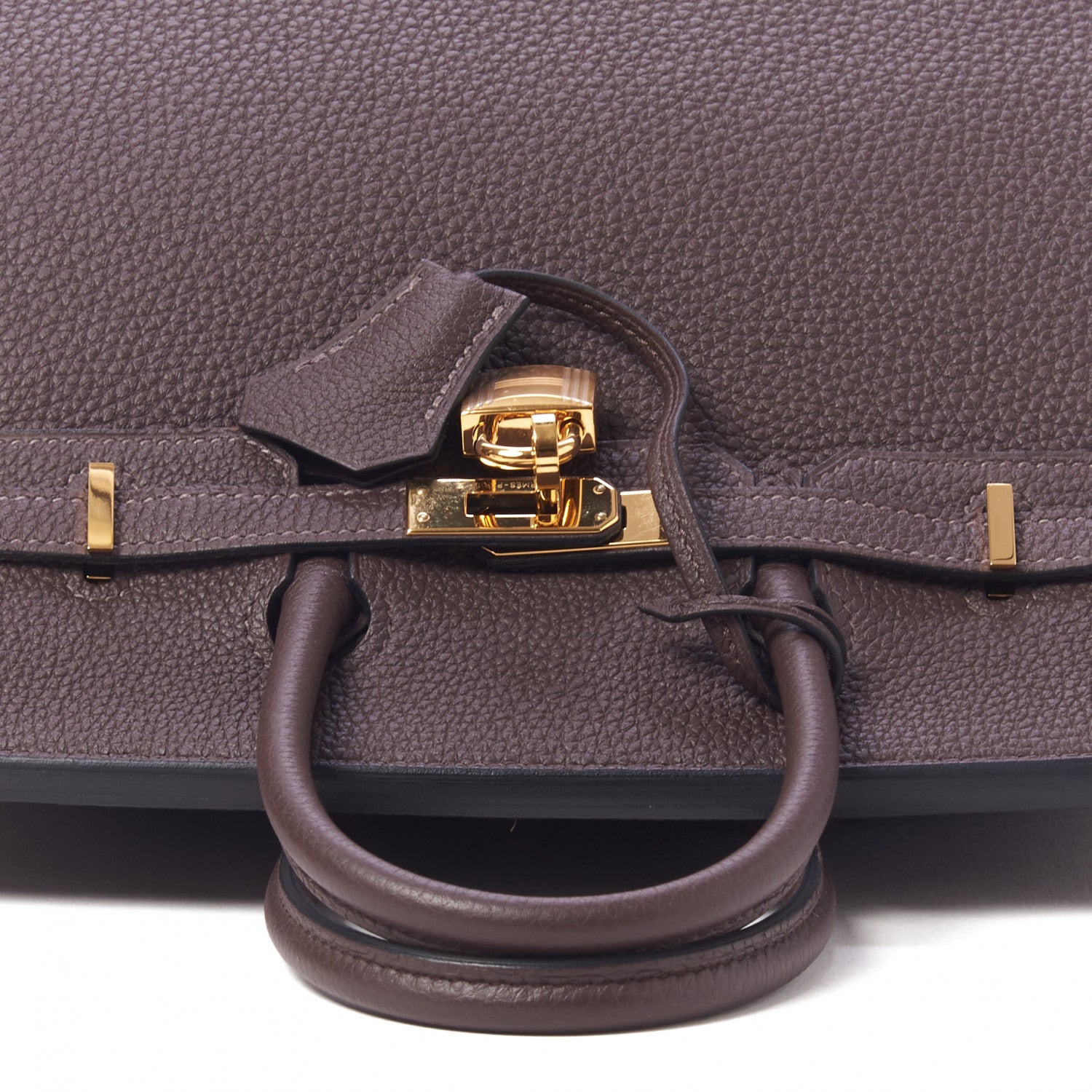 Hermes Togo Birkin 25 Chocolate 9 of 33