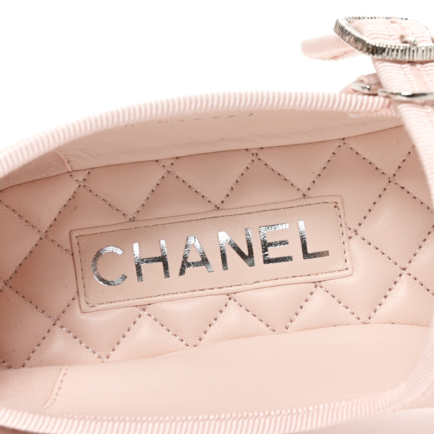Chanel Lambskin Mary Jane Flats 38 Light Pink 1854949 – FASHIONPHILE