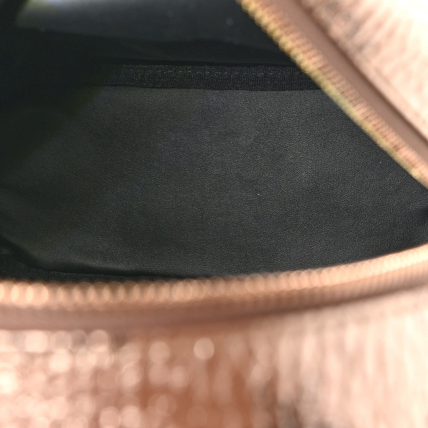 MCM Metallic Visetos Mini Side Stud Stark Backpack Champagne Gold 5 of 9