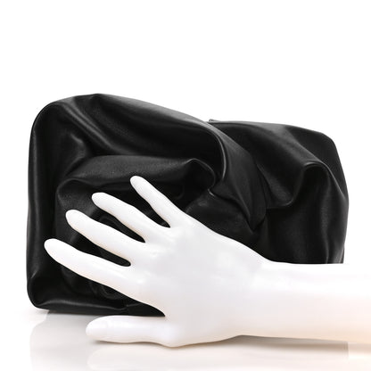 Burberry Smooth Calfskin Rose Clutch Black 2 of 6
