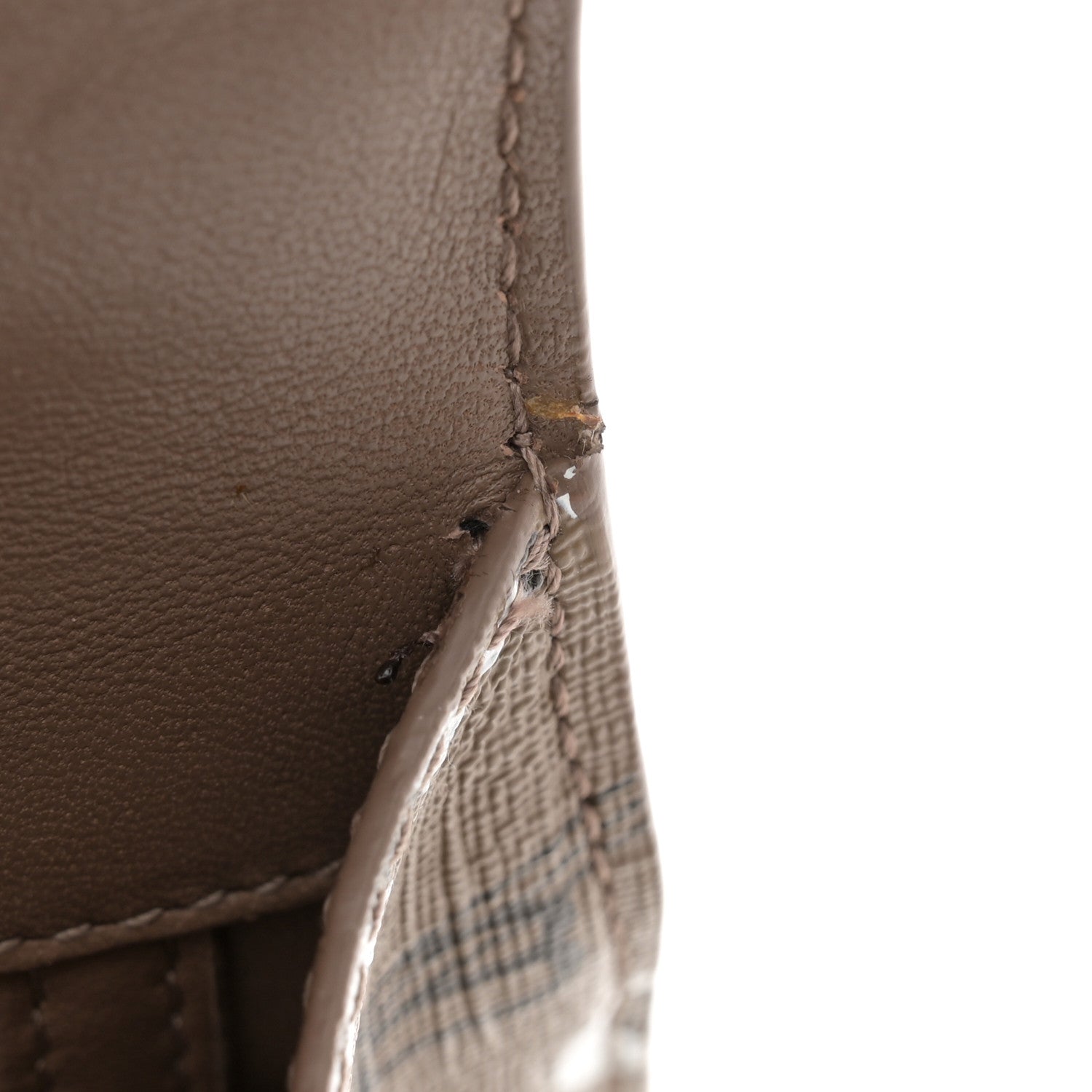 Balenciaga Coated Canvas BB Monogram Allover Logo Small Hourglass Top Handle Bag Beige Brown White 10 of 15