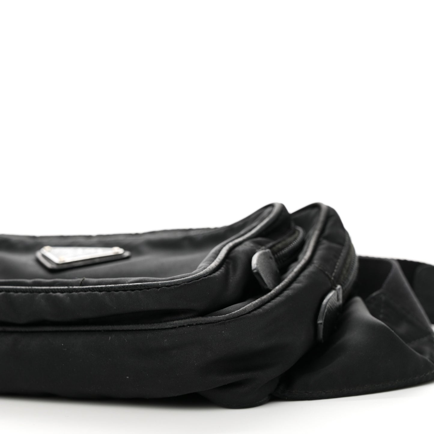 Tessuto Nylon Belt Bag Black