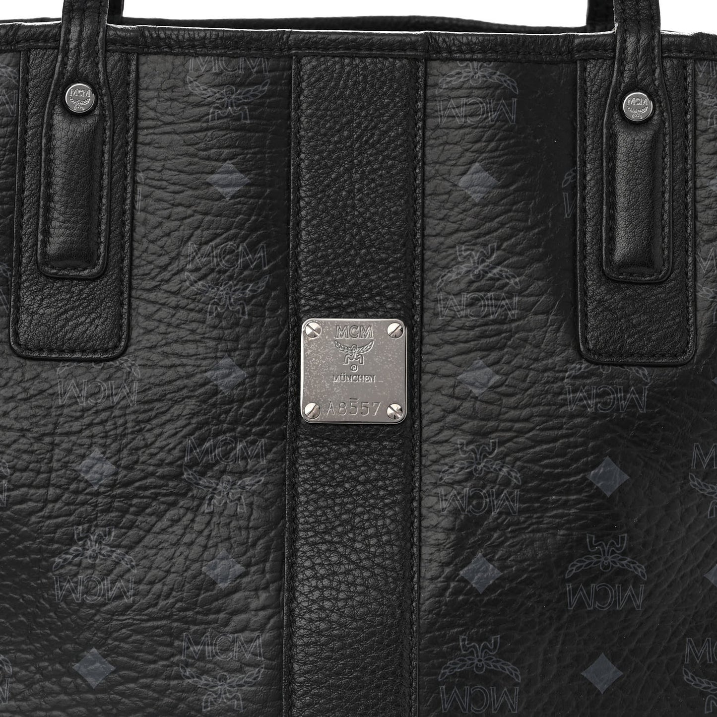 Visetos Large Liz Reversible Shopper Tote Black