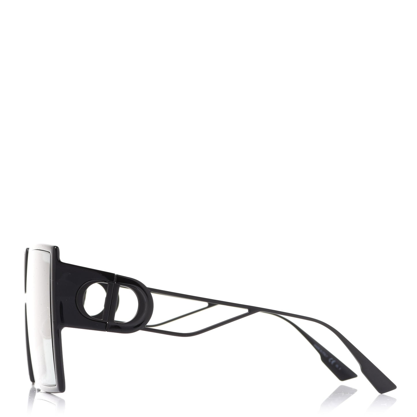 Square 30 Montaigne Sunglasses Black
