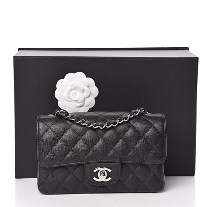 Chanel Caviar Quilted Mini Rectangular Flap Black 11 of 11