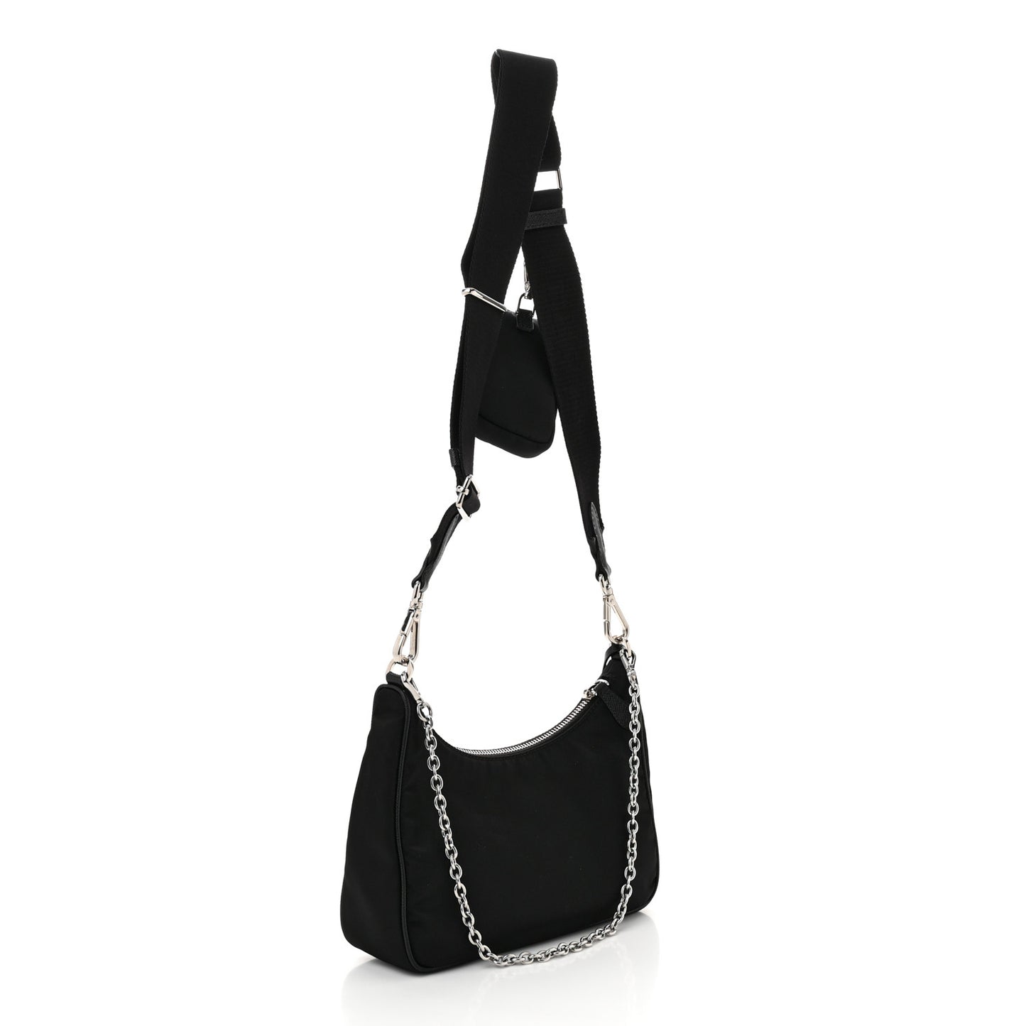 Nylon Re-Edition 2005 Shoulder Bag Black