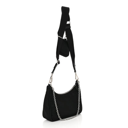 Prada Nylon Re-Edition 2005 Shoulder Bag Black 3 of 11
