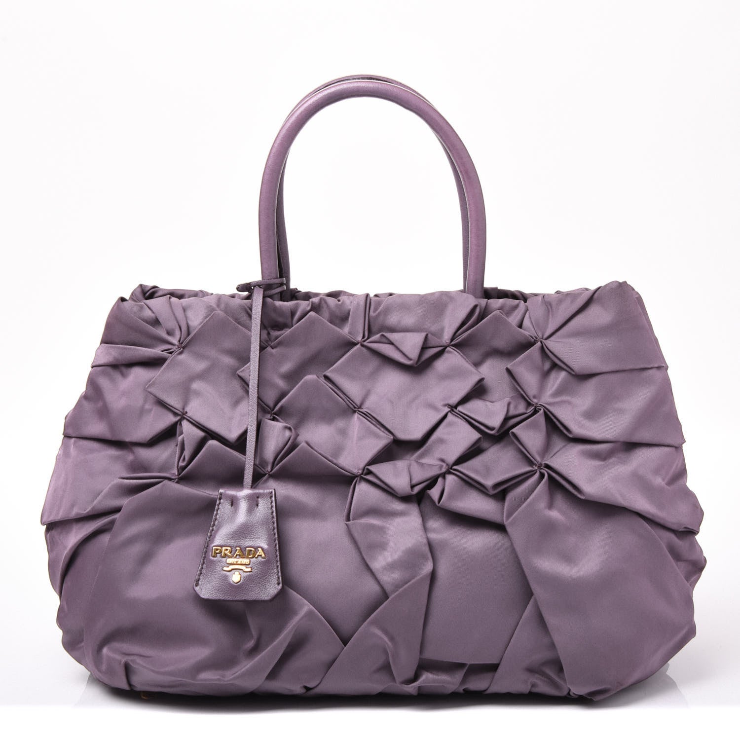 Prada Tessuto Nylon Origami Pleated Tote 1 of 11