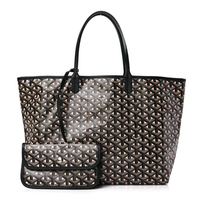 Goyard Goyardine Saint Louis Claire Voie PM Black Pink 1 of 9