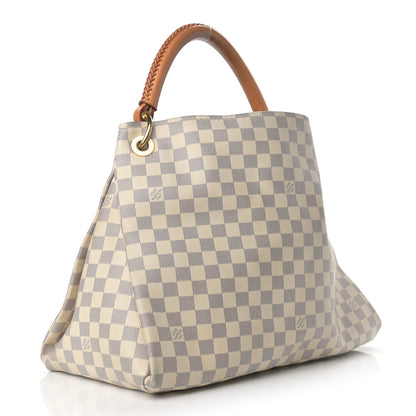 Louis Vuitton Damier Azur Artsy MM 3 of 15