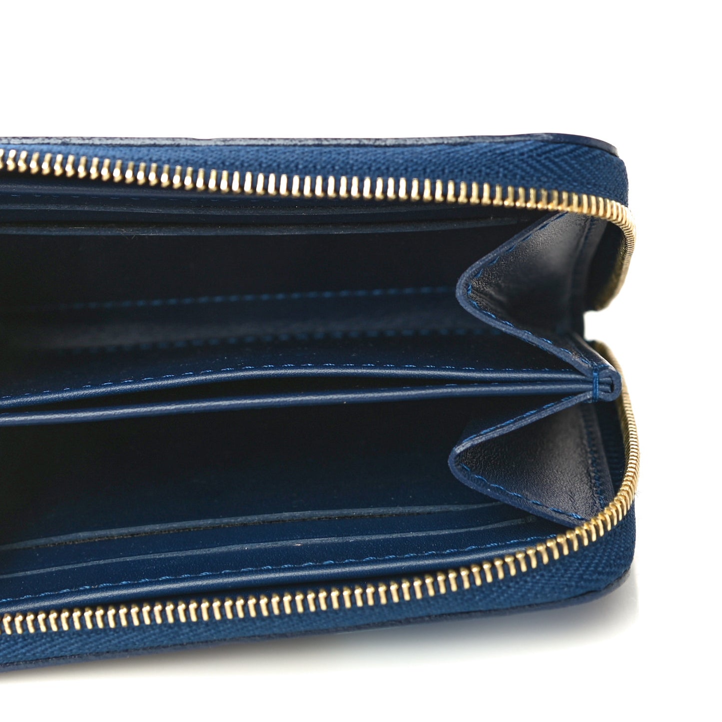 Vernis Ikat Zippy Coin Purse Grand Blue