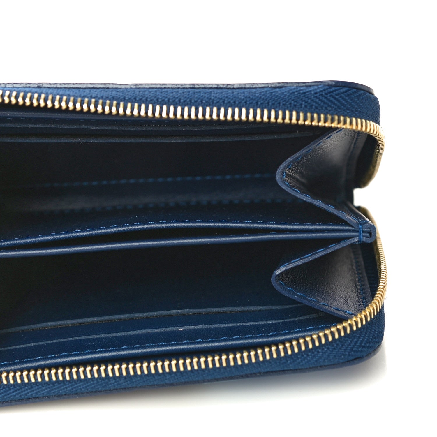 Louis Vuitton Vernis Ikat Zippy Coin Purse Grand Blue 4 of 8