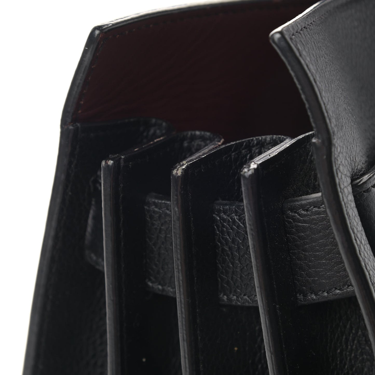 Calfskin Small Sac De Jour Black Fuchsia