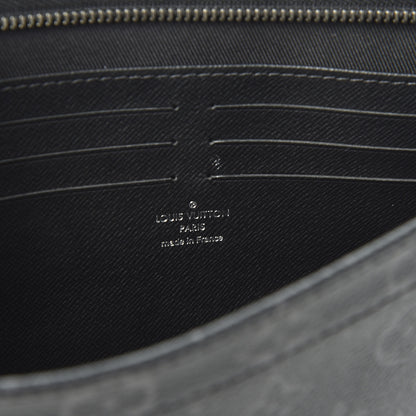 Louis Vuitton Monogram Eclipse Split Pochette Voyage MM 8 of 8