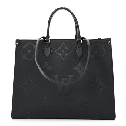 Louis Vuitton Empreinte Monogram Giant Onthego GM Black 1 of 10