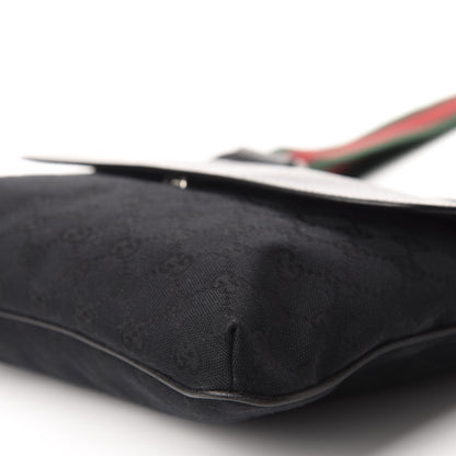Gucci Monogram Signature Web Small Messenger Black 7 of 10