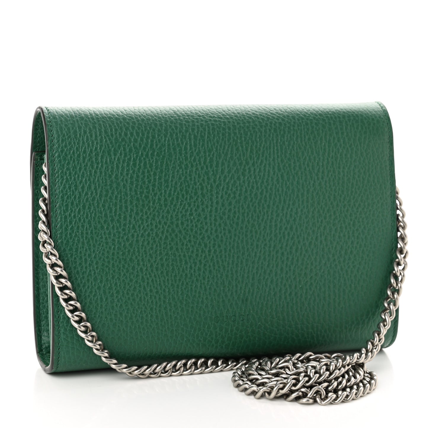 Calfskin Mini Dionysus Chain Wallet Emerald