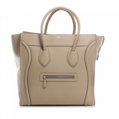 Celine Drummed Leather Medium Luggage Dune 1 of 9