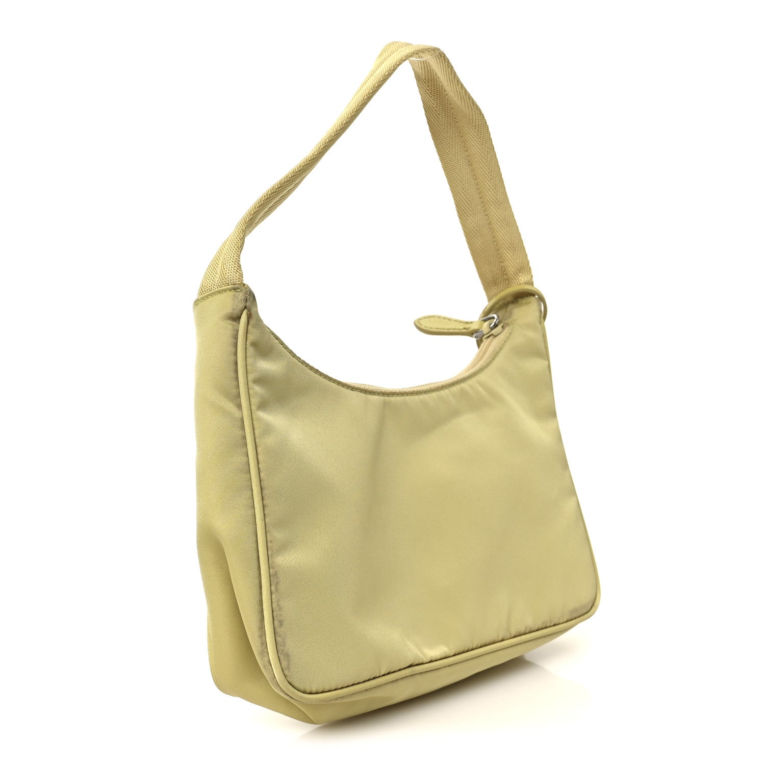Prada Tessuto Nylon Saffiano Mini Re-Edition 2000 Bag Ananas 3 of 10